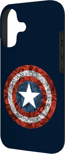 Miniatura 2 de Marvel Funda de escudo cómico del Capitán América para iPhone 17