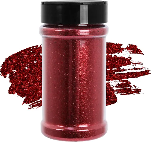 Miniatura 51 de Purpurina blanca ultrafina, 16 oz (1 lb), purpurina fina para manualidades de resina, uñas, vasos, slime, cosméticos y decoración de festivales