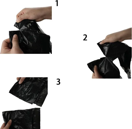 Miniatura 2 de Bolsas de basura para pañales de 2.6 galones, 250 unidades, color negro