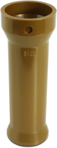 Miniatura 9 de Cassida Tubo de envoltura de monedas compatible con Cassida C500/C800, cuartos, naranja (A-C5-25C)