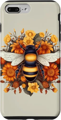Miniatura 12 de iPhone 16 Boho Flower Bee Honey Beekeeper Daisy Sunflower Bee Case