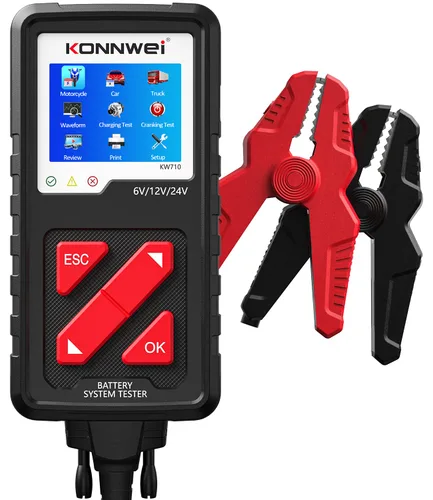 Miniatura 5 de Escáner KW320 OBD2 + probador de batería KW710