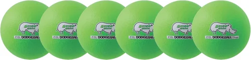 Champion Sports® Rhino Skin® Juego de pelotas de eva de bajo rebote y unidades individuales para patio de juegos, educación física, patio trasero y