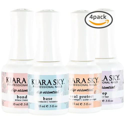 Miniatura 2 de KIARA SKY Liquid Essentials Dip Manicure 0.5 fl oz Capa base Paso #2