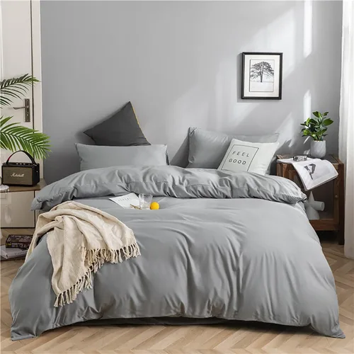 Miniatura 33 de KAREVER Juego de edredón azul y blanco a cuadros, juego de ropa de cama para niñas, juego de edredón a cuadros azul y blanco, manta para niños