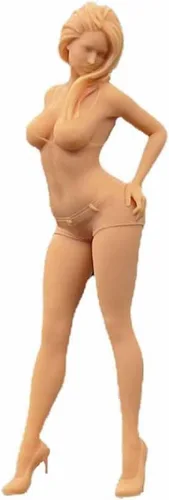 Miniatura 10 de ZEDACAKAI Figura 1/64 Un grupo de personajes de mujeres maduras sexys y hermosas, modelo de escena en miniatura, kit de garaje GK, necesita ser N.º