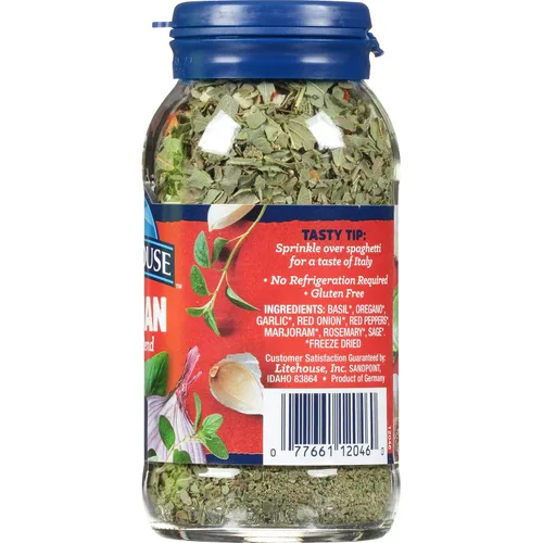 Miniatura 4 de Litehouse Paquete de mezcla de hierbas variadas de sabores liofilizados, (italiano, aves de corral, mezcla de hierbas para aderezo para ensaladas)