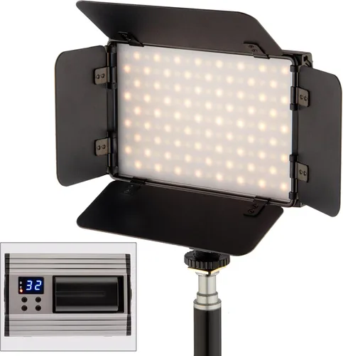 Miniatura 2 de Luz LED ultrafina bicolor 144 SMD para cámara