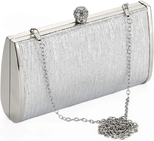Bolso de mano de noche para mujer, marco de metal, bolso de noche, bolso de noche, bolso de mano, boda, graduación, fiesta, cóctel, embragues