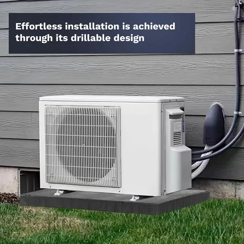 Miniatura 9 de DuctlessAire Almohadilla para equipo – Mini Split AC unidad condensadora sin conductos – Mini aire acondicionado dividido, bomba de calor, HVAC