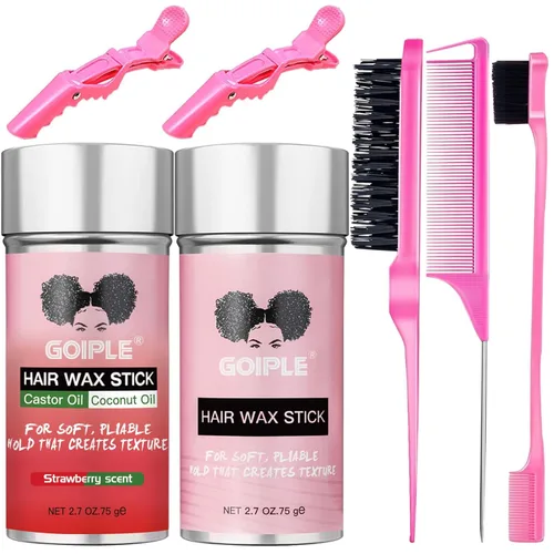 Miniatura 10 de Goiple Barra de cera - Pomada de cera de larga duración (2.7+0.56 oz) para cabello
