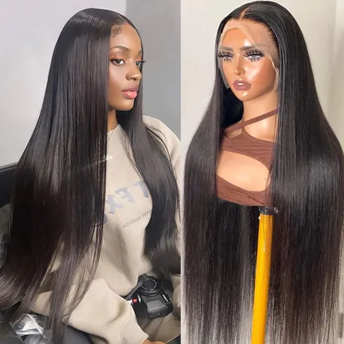 Miniatura 11 de DULOVE Deep Wave Lace Front Wigs Human Hair HD Lace Wig Pre Plucked with Baby Hair Glueless Deep Curly Wig Human Hair for Black Women Natural