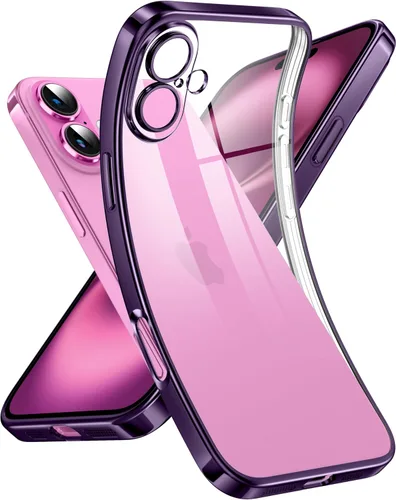 Miniatura 44 de Supdeal Funda transparente para iPhone 13 Pro, no amarillea, protección de cámara, probada en caídas de grado militar, transparente, a prueba