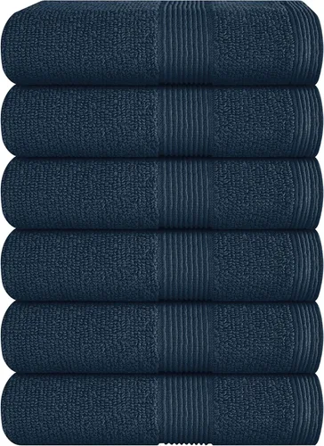 Miniatura 55 de Belizzi Home Toallas de Baño Extragrandes Premium de Algodón Paquete de 2, 35x70 - 100% Algodón Puro - Ideal para Uso Diario - Ultra Suave y Morado