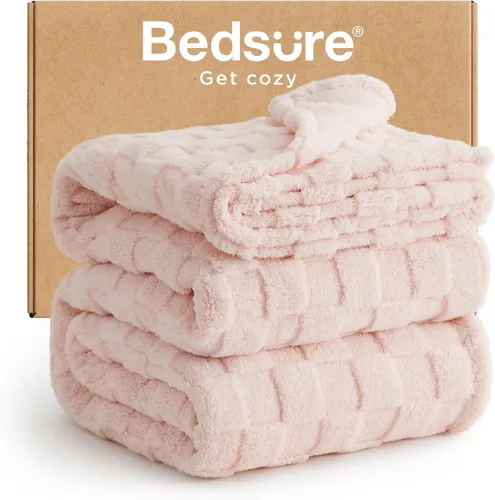 Miniatura 69 de Bedsure GentleSoft - Manta verde salvia para sofá, manta de forro polar a cuadros, regalos de Navidad para mujeres, hombres y niñas, bonita manta