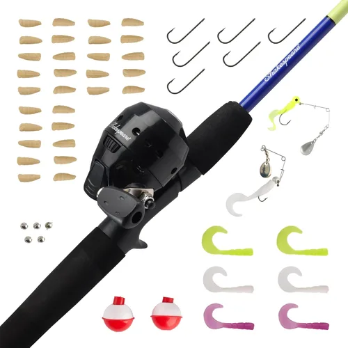 Miniatura 9 de Shakespeare Catch More Fish Combo de carrete y caña de pesca con kit Verde - Claro