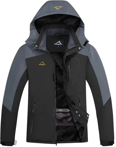 Miniatura 7 de FTIMILD Men's Ski Jacket Waterproof Warm Winter Mountain Windbreaker Hooded Raincoat Snow Jackets