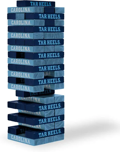 Miniatura 29 de Wild Sports NCAA Pro Football Tabletop Stackers Block Game for College Football Fan, Dorm Game, Tailgate
