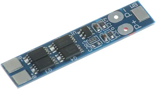 Miniatura 4 de 5 unids 2S 7.4 V 8.4 V 8 A 18650 cargador PCB BMS placa de protección para celda de batería de litio de iones de litio