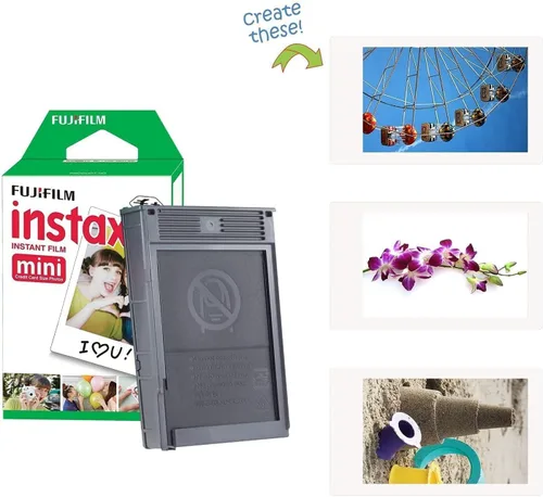 Miniatura 6 de Cámara instantánea Fujifilm Instax Mini 12 color rosa flor + paquete de película Fuji (40 hojas) + paquete de accesorios para obturador, incl.