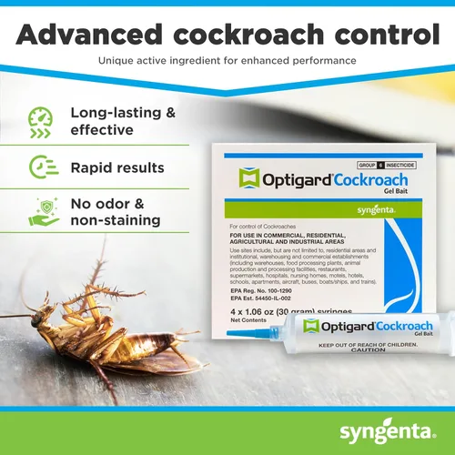 Miniatura 2 de Syngenta 61597 Optigard Gel para Cucarachas