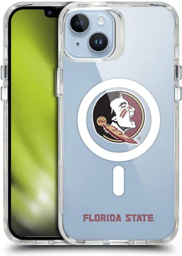 Miniatura 182 de Head Case Designs Funda de gel suave FSU Seminoles de la Universidad Estatal de Florida con licencia oficial compatible con Apple iPhone 13 Pro Max