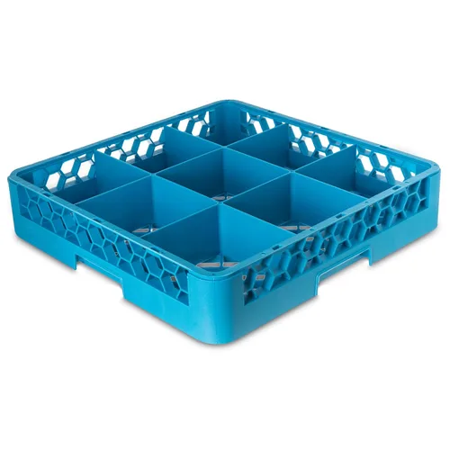 Miniatura 13 de Carlisle FoodService Products RG3614 OptiClean - Estante de vidrio con 36 compartimentos, compartimentos de 2.94 pulgadas, color azul (paquete de 6)