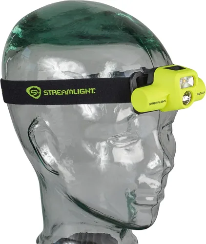 Miniatura 5 de Streamlight 61460 USB HAZ-LO - Linterna frontal intrínsecamente segura de 250 lúmenes con sistema de carga de 120 V CA, correa elástica
