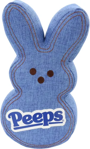 Miniatura 8 de Animal Adventure Peeps 4" Juguete de peluche de conejo Palm Pet coleccionable Azul