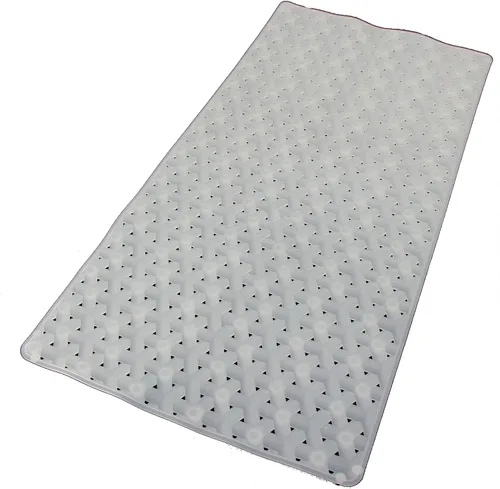 Miniatura 9 de SafeLand - Tapete antideslizante para baño, ducha, bañera, material TPR, ecológico, sin PVC, lavable a máquina, sin olor, con potentes ventosas