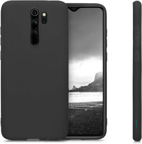 Miniatura 5 de kwmobile Funda compatible con Xiaomi Redmi Note 8 Pro - Funda protectora de silicona TPU suave y delgada - Negro mate