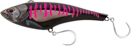 Miniatura 7 de Nomad Design Madmacs Señuelo de Trolling de Alta Velocidad – Anzuelo de Mergulho en Alta Mar con Ganchos BKK, Anillos Divididos de Alta Resistencia