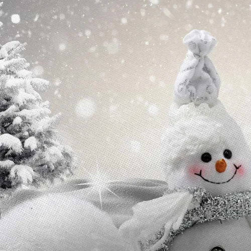 Miniatura 4 de Cortina de ducha de Navidad con muñeco de nieve para caravana y RV, cortina de baño para remolque de viaje, gris, copos de nieve de invierno, juego