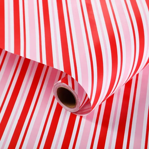 Miniatura 11 de Miss DuiDui Rollo de papel de regalo de puntos, 17 x 315 pulgadas, papel de regalo con diseño de puntos de aluminio coloridos para fiestas