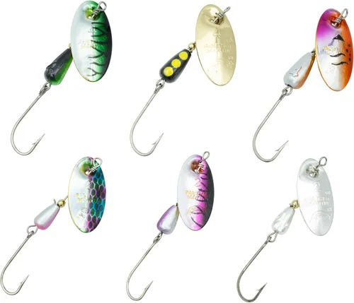 Miniatura 12 de Panther Martin Fishing Lures 6-Pack All Time Greatest Fish Catcher World Famous Spinning Lures in Value Kit Spinners for Trout, Salmon, Panfish