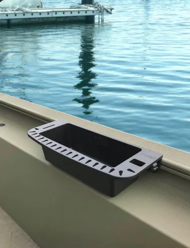 Miniatura 2 de Brocraft Soporte para herramientas para sistema de pista de barco de 90 grados/organizador marino para pista Versatrack, pista deportiva Lund