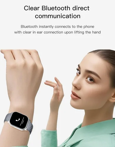 Miniatura 4 de Smart Watch (Answer/Make Calls), 2.04" HD SmartWatch for Men Women 123Sport Modes, Fitness Activity Tracker, IP68 Waterproof, Smart Watches for Grey