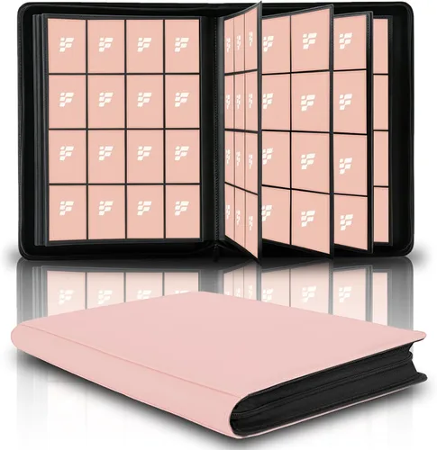 Miniatura 28 de Carpeta de tarjetas coleccionables de 9 bolsillos, libro de tarjetas premium para 360 tarjetas, álbum de tarjetas resistente para tarjetas