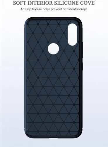 Miniatura 7 de Asuwish Funda compatible con Xiaomi Redmi Note 7/7Pro y protector de pantalla de vidrio templado, accesorios de celda, TPU de cuerpo completo, Azul