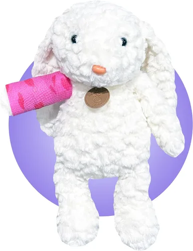 Miniatura 4 de Regalo de brazo roto/pierna para niños, elige el color y la ubicación del molde - 20 animales de peluche diferentes de 14 pulgadas con moldes