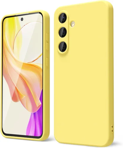 Miniatura 294 de oakxco Funda para teléfono Samsung Galaxy S21 Ultra con agarre de silicona líquida, bonita funda delgada y delgada de goma suave de TPU lisa