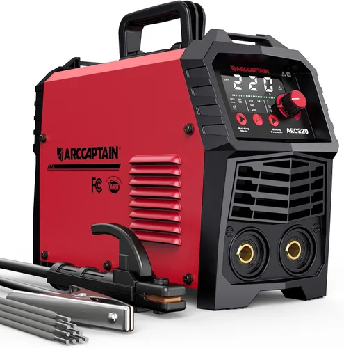 Miniatura 11 de ARCCAPTAIN Soldador de Electrodo 110V 130A Mini Soldador, Máquina de Soldadura MMA ARC Portátil para Solo Un Paso, Máquina de Soldadura Inversora