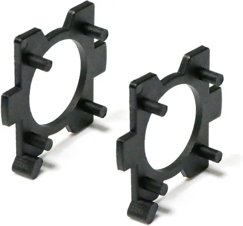 Miniatura 4 de iJDMTOY Reemplaza/actualización de soportes adaptadores de retención de bombilla, compatibles con Mazda 3 5 6 MX-5 CX-5 CX-7 RX-8 actualización