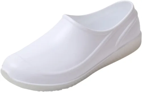 Miniatura 9 de Zapatos de trabajo antideslizantes para hombres y mujeres, zuecos de chef, ligeros, antideslizantes, resistentes al agua, cómodos zuecos de jardín
