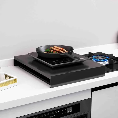Miniatura 2 de HJJKKH Cubierta superior para estufa de gas, cubiertas para quemadores de estufa, tabla de fideos de acero inoxidable para estufa, fregadero
