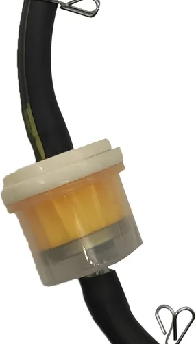 Miniatura 6 de Manguera de combustible de gas, filtro de aceite, abrazaderas, válvula de apagado en línea, llave de purga, interruptor de gasolina para 50 cc, 70