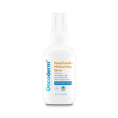 Oncology Skin Care - Spray hidratante para manos y pies. Cuidado de la piel para personas que viven con cáncer. Gran regalo para pacientes con