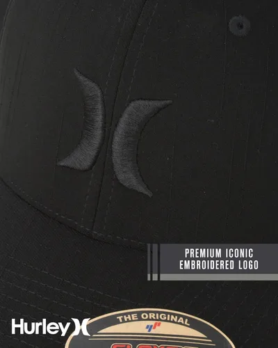 Miniatura 69 de Hurley Gorras para hombre - One & Only Flexfit Textures Cap - Sombreros ajustados para hombre, S-XL