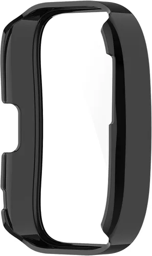 Miniatura 5 de BabyValley Protector de pantalla de 3 piezas compatible con Amazfit Bip 5 Smartwatch Accessories Covers Resistente a los arañazos Funda protectora