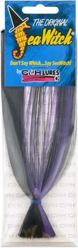 Miniatura 69 de C&H Lures Señuelos de Pesca Sea Witch - Originales Desde 1959, Faldas de Nylon Revelan Cabeza con Peso, 15 Colores, 8 Pesos de Cabeza, Señuelo